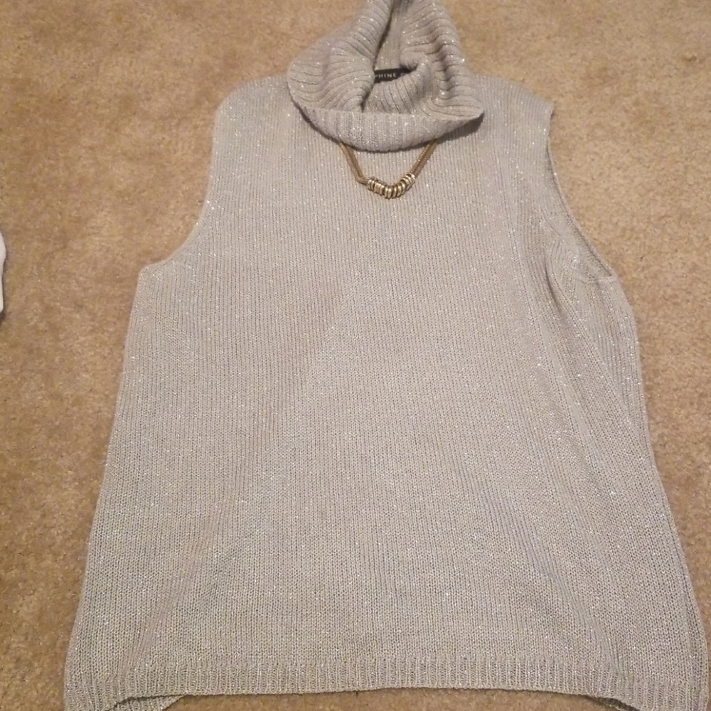 Sleeveless sweater